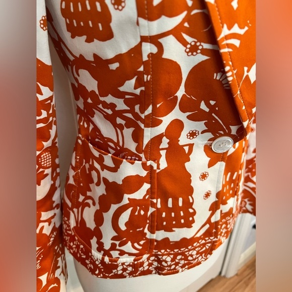 Etcetera Printed Blazer Size 0 - Picture 6 of 9